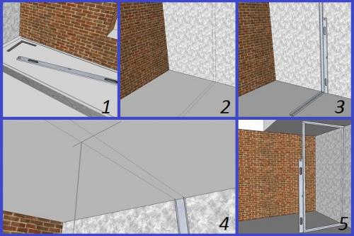 Как крепить гипсокартон к стене на рейки. Основа под гипсокартон