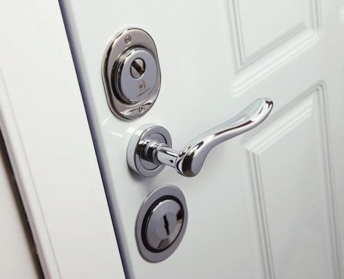 Устройство замка врезного с защелкой. Механизм секретки 02