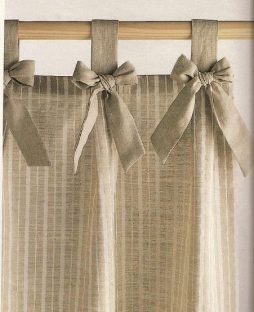 Варианты креплений для штор 01