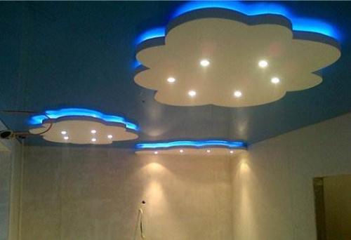 Ниша из гипсокартона под натяжной потолок. Выбираем модель