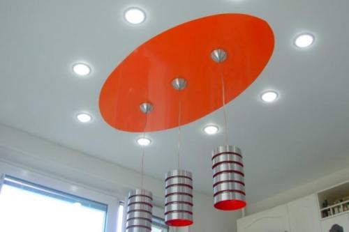 Поворотные софиты. Виды светильников для натяжных потолков