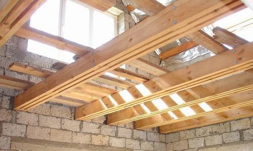 Сращивание досок для балок перекрытия. Сращивание и усиление