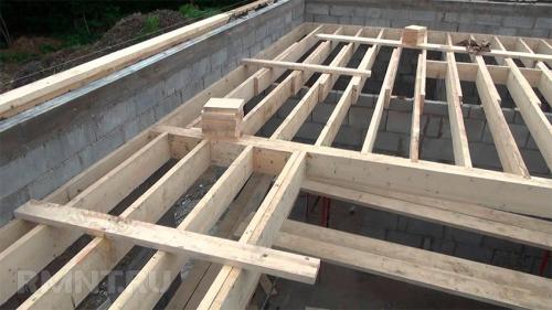 Балка составная из досок. Испытание разных составных балок 08