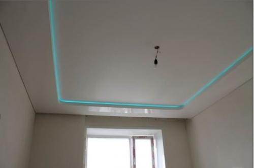 Ниша из гипсокартона под натяжной потолок. Выбираем модель