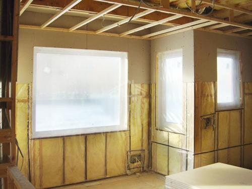 Внутренняя отделка дома из бруса гипсокартоном. Секреты отделки деревянного дома гипсокартоном