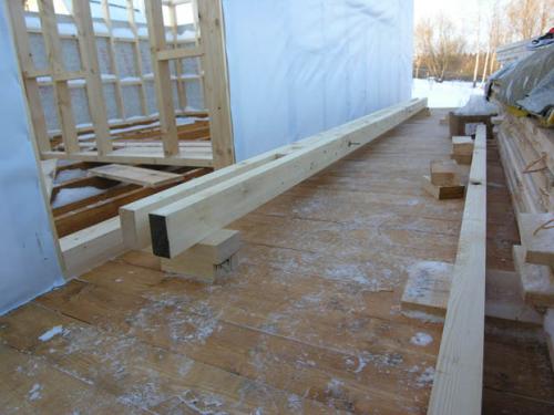 Балка составная из досок. Испытание разных составных балок