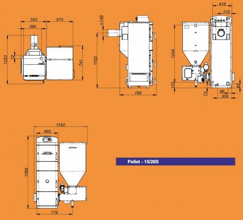 Отопительный котел пеллетный. Что собой представляет отопительный котел на пеллетах 18