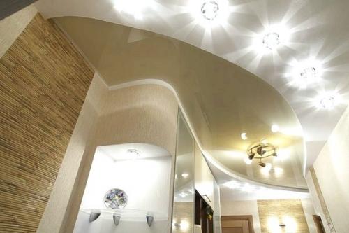 Поворотные софиты. Виды светильников для натяжных потолков