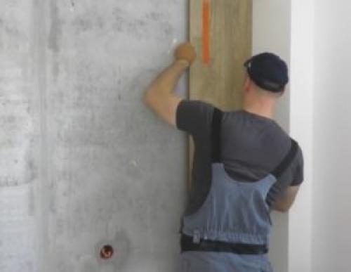 Ламинат на стену обрешетка. Облицовка поэтапно