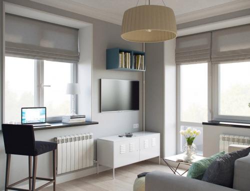 Проект небольшой квартиры 40 кв. м. 09