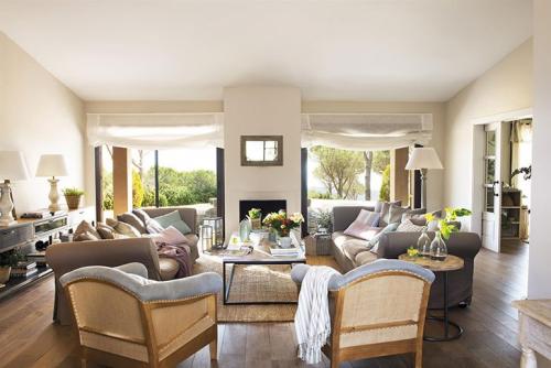 Дом мечты утопающий в зелени в Испании 06