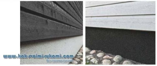 Чем покрасить цоколь частного дома. Краски для цоколя дома –, какие зачем и как