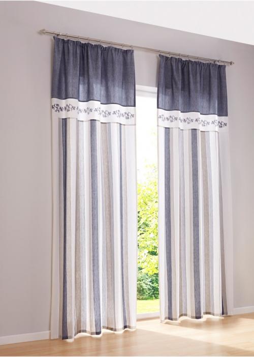 Варианты комбинированных штор 01