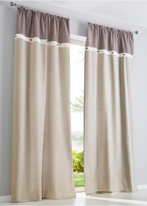 Варианты комбинированных штор 03