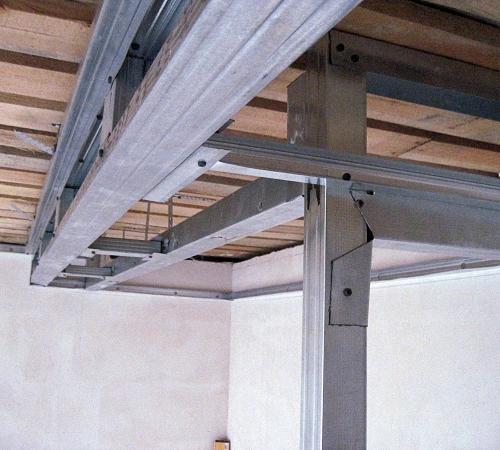 Через какое расстояние ставить профиль под гипсокартон. Монтаж профиля для гипсокартона направляющего типа