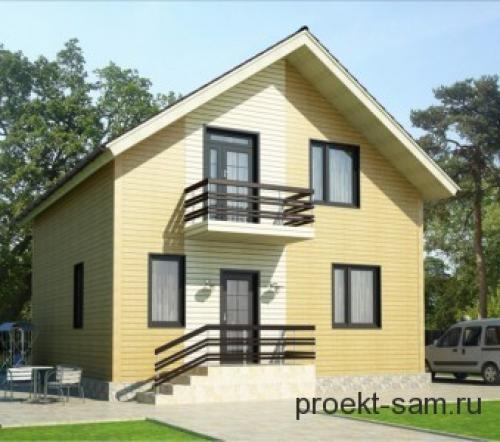 Каркасный дом из сэндвич-панелей. Преимущества домов