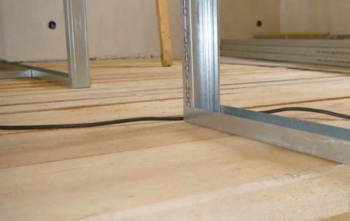 Монтаж профиля стоечного. Монтаж вертикального стоечного профиля