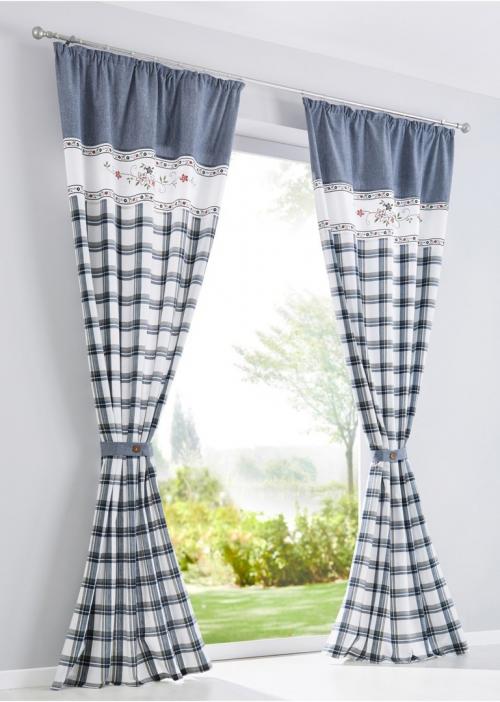 Варианты комбинированных штор 05