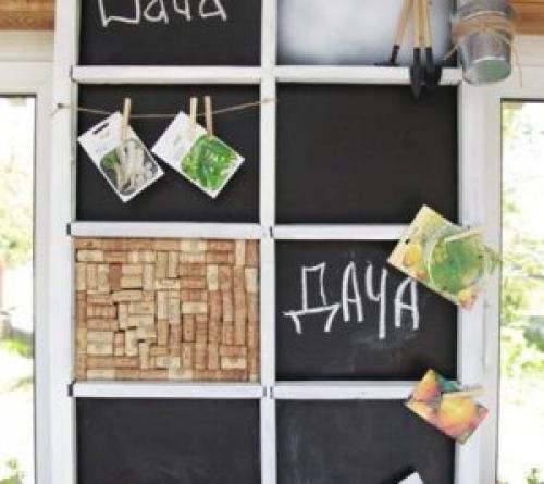 Старые оконные рамы. Что можно сделать из старых оконных рам