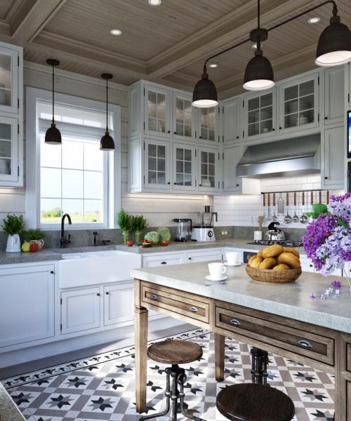 Кухни в стиле прованс 05