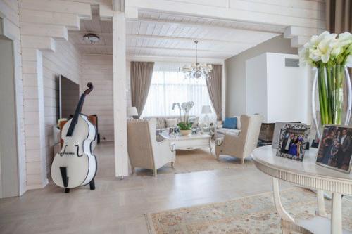 Интерьер деревянного дома 06