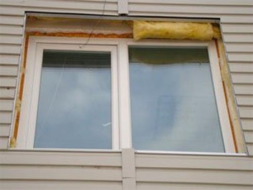 Наружные откосы в кирпичном доме. Наружные откосы, как насущная необходимость