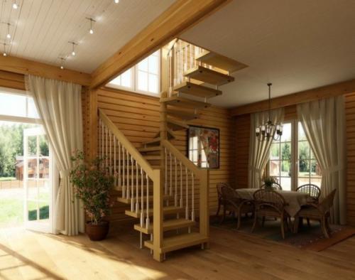 Винтовая лестница из фанеры. Изготовление своими руками винтовой лестницы