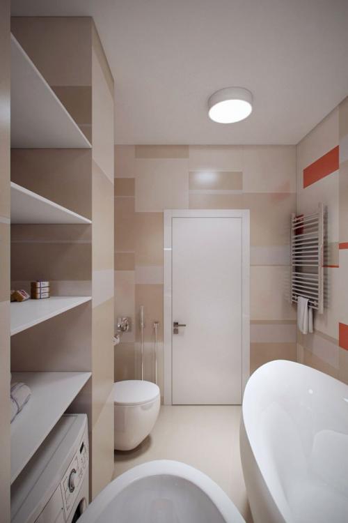 Проект ванной комнаты 01