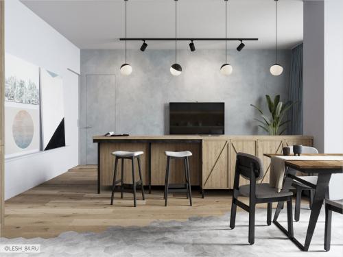 Дизайн-проект в квартире 101 кв. м. в ЖК Граф Орлов 02