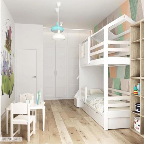 Дизайн-проект в квартире 101 кв. м. в ЖК Граф Орлов 13