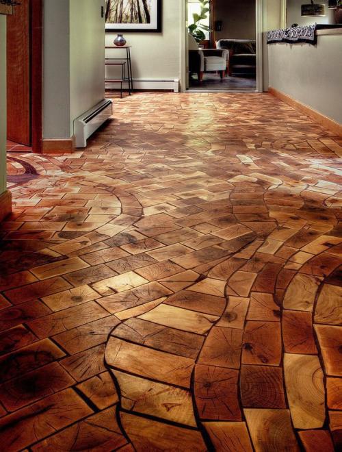 Оригинальный пол своими руками 05