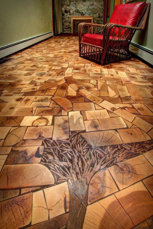 Оригинальный пол своими руками 04