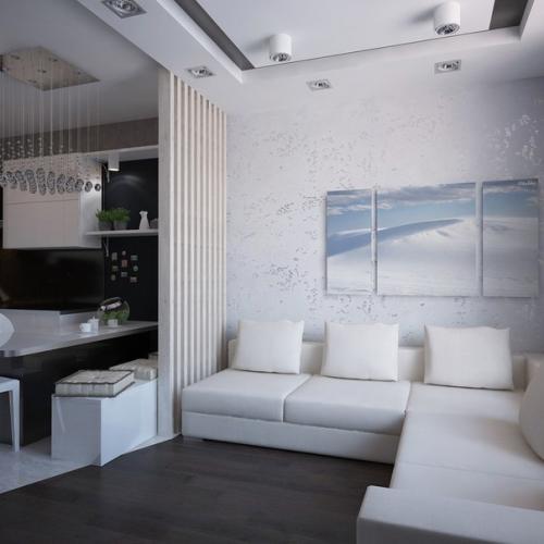 Дизайн однокомнатной квартиры 03