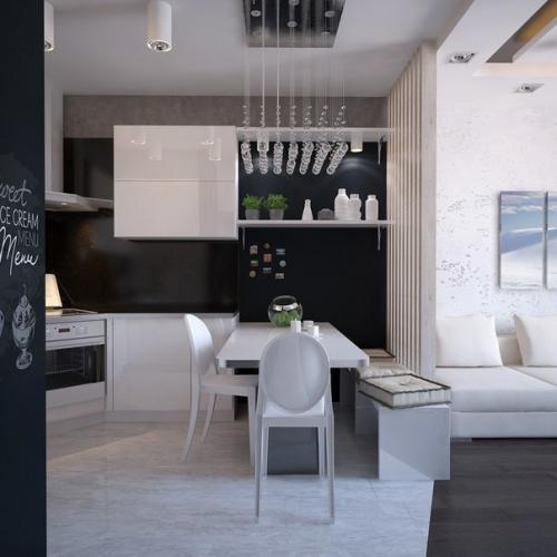 Дизайн однокомнатной квартиры 05