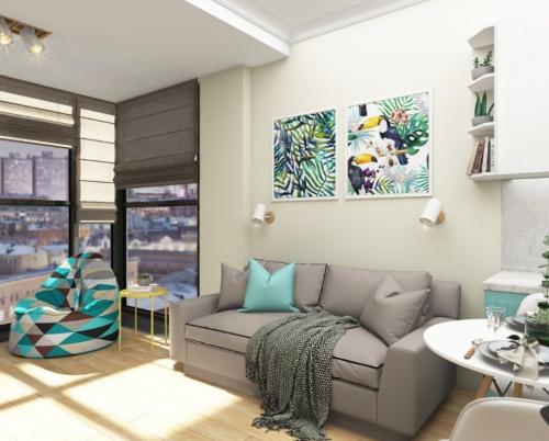 Квартира-студия 25 кв.м 03