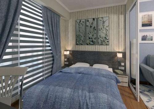 Идея для небольшой квартиры студии 24 кв.м 01