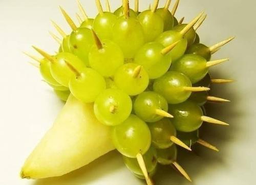 Ежик как украшение стола 04