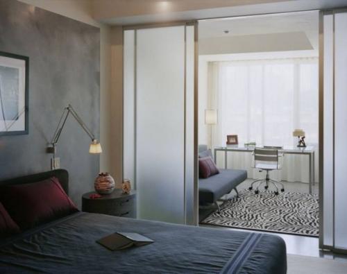 Зонирование раздвижными перегородками 02