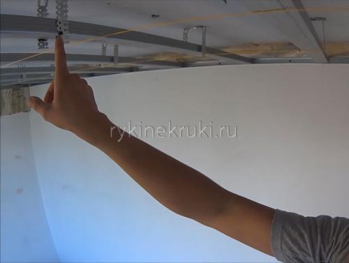 Каркас для гипсокартона потолок. Уро. Как сделать каркас для гипсокартона на потолке