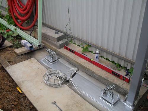 Фундамент под откатные ворота длино.  Общее описание оптимальной конструкции фундамента