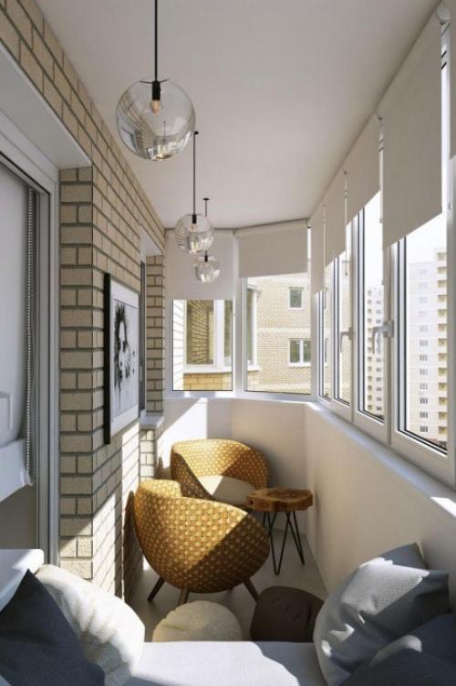 Варианты лоджий и балконов 04