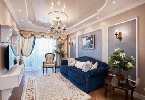 Двухуровневый натяжной потолок. Двухуровневые натяжные потолки