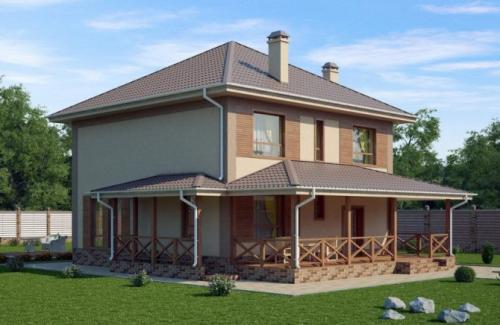 Пристройка к дому с вальмовой крышей. Виды крыш