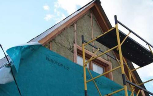 Оформление фронтона крыши. Варианты устройства фронтонов 02