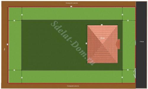 Как обустроить участок 15 соток. Концепция плана с закрытым участком 04 Как обустроить участок 15 соток. Концепция плана с закрытым участком 04