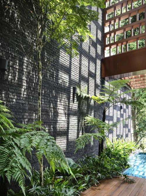 Дизайн Двора частного дома с беседкой. Современный Дизайн Двора Частного Дома   Креативное ландшафтное решение