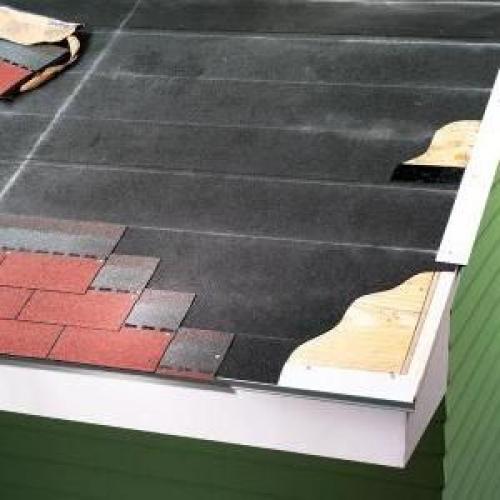 Мягкая кровля монтаж температура. 