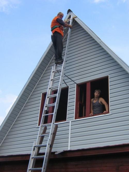 Отделка фронтонов крыши. Подшивка фронтонов крыши своими руками