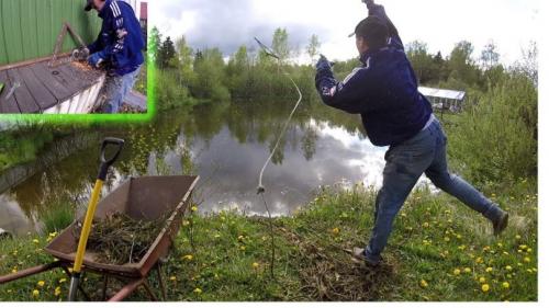 Как очистить деревенский пруд. Как очистить водоем: подробное описание, как своими руками очистить быстро и просто водоем (130 фото + видео)
