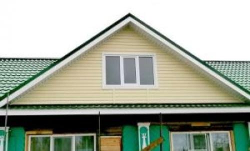 Отделка фронтонов крыши. Подшивка фронтонов крыши своими руками